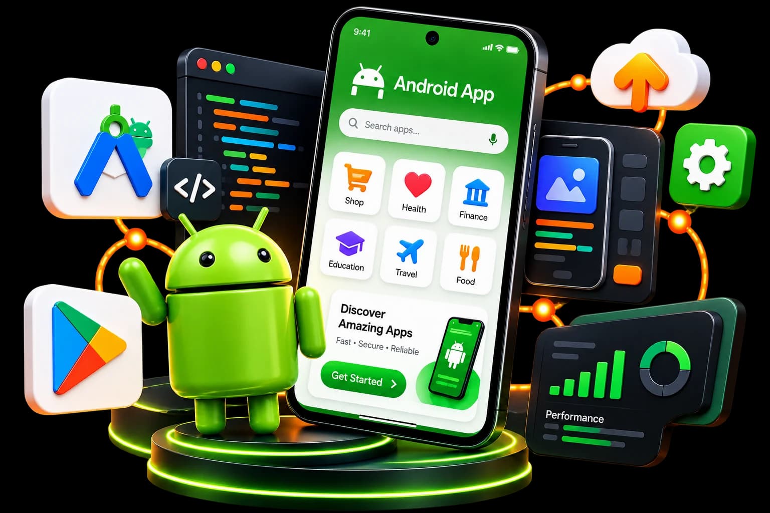 Turn Your Mobile App Idea Into Reality - Android App Development Ahmedabad