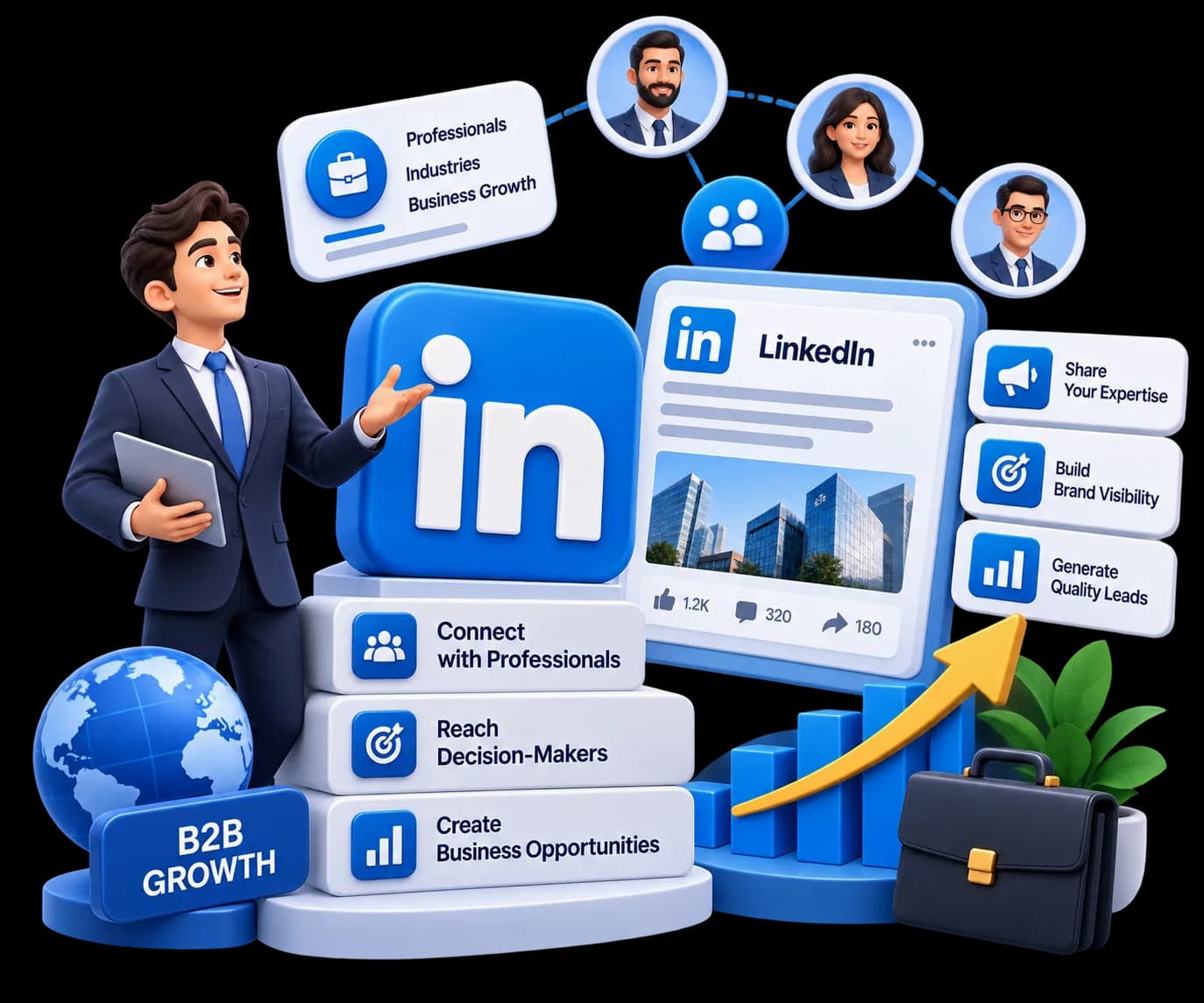 Why LinkedIn Marketing - Reach Professionals and Decision-Makers with More Relevant Communication
