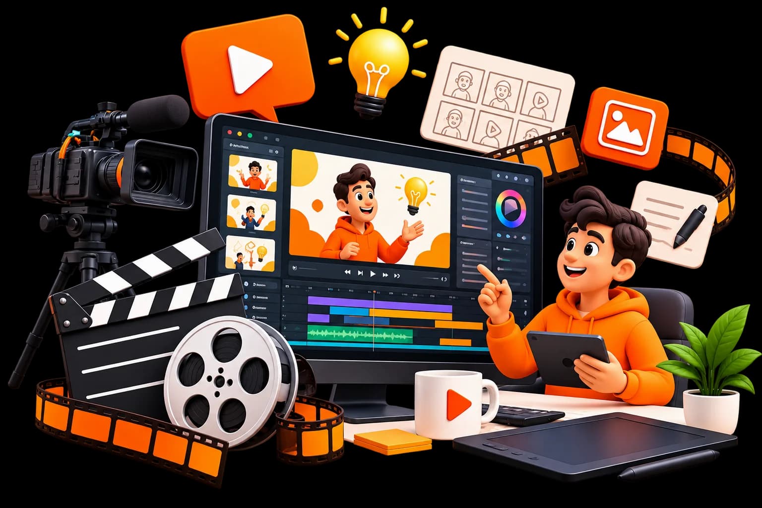 Animated Video Production Services in Ahmedabad - Vibhas Tech