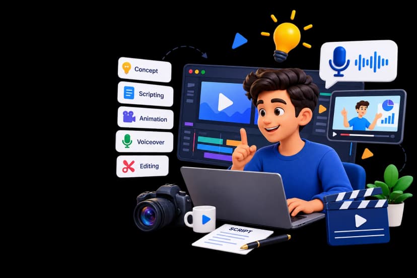 Creative Content Writing and Video Scriptwriting Services - Vibhas Tech