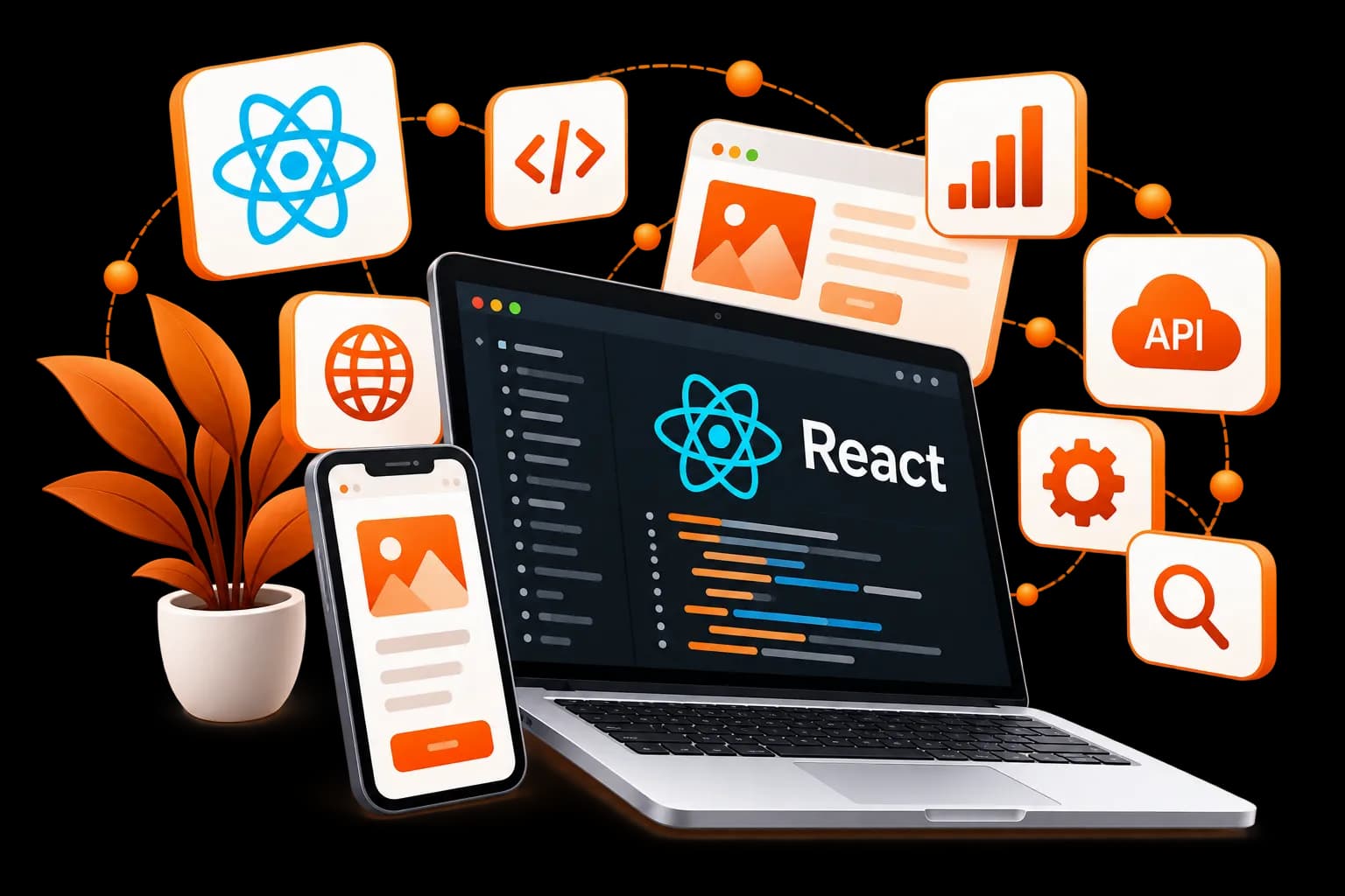 Connect React JS Development with Your Wider Digital Strategy - Vibhas Tech