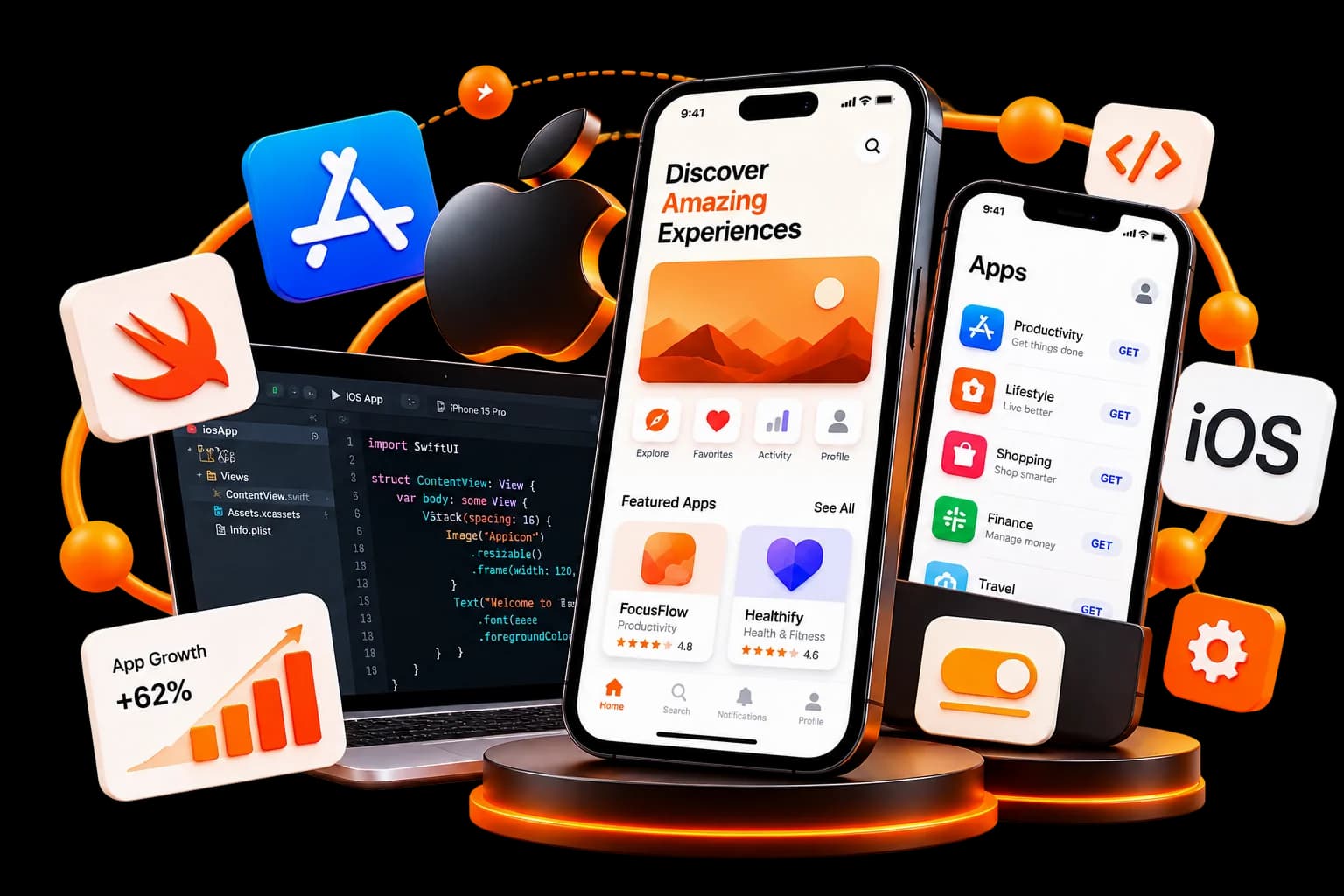 iOS App Development Services in Ahmedabad - Vibhas Tech
