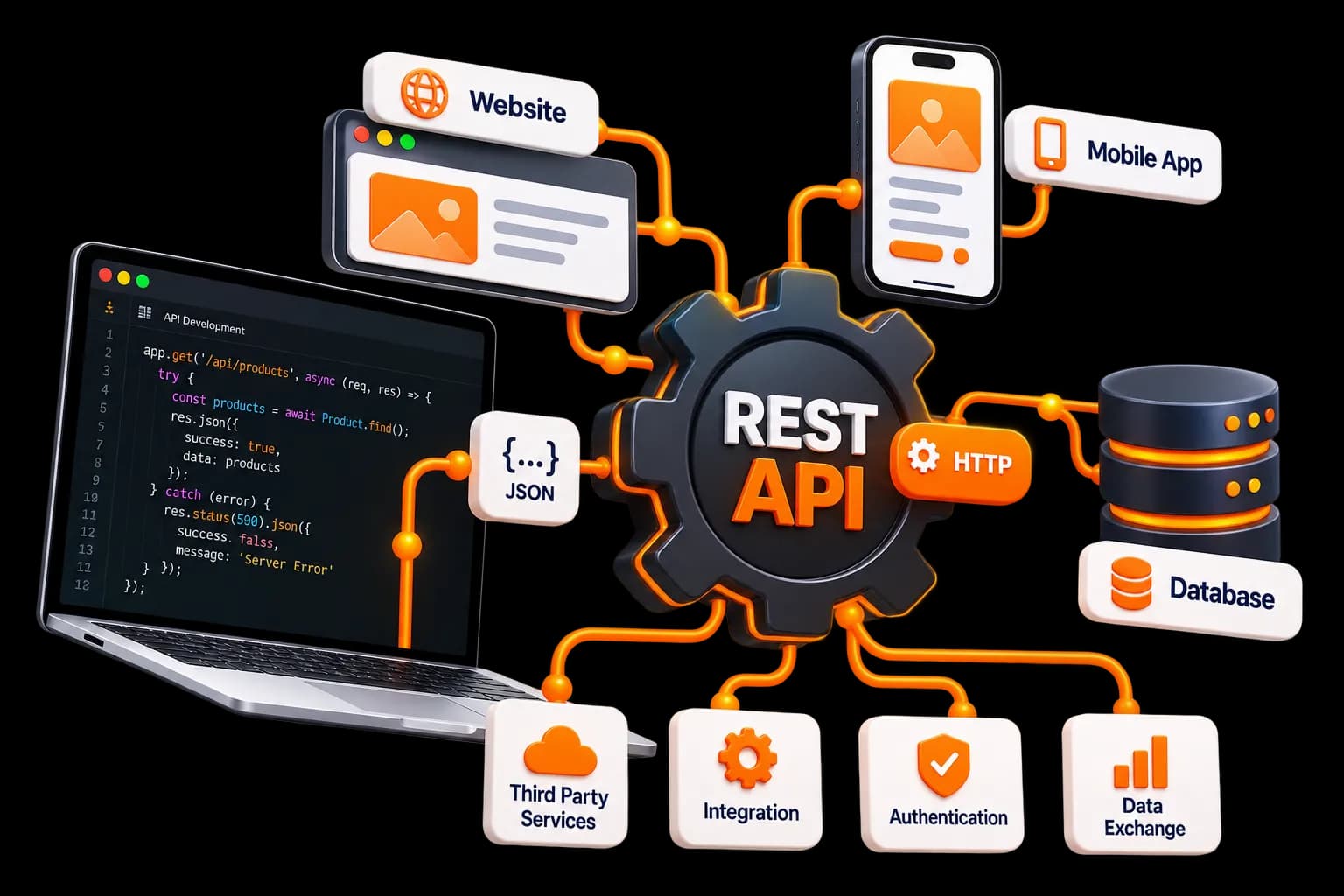REST API Development Services in Ahmedabad
